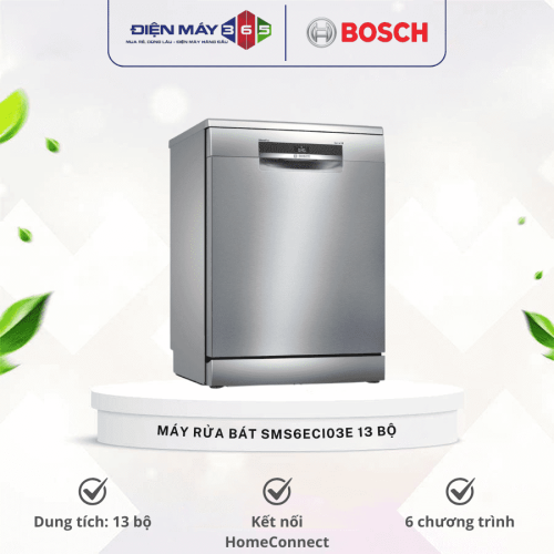 Máy rửa bát Bosch SMS6ECI03E 13 bộ