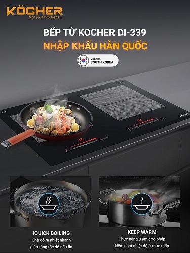 Bếp từ Kocher DI-339 9 Bếp từ Kocher DI-339 - Ảnh 7