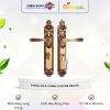 Khóa cửa chính Demax CLK206 Brass 2 Khoa cua chinh Demax CLK206 Brass