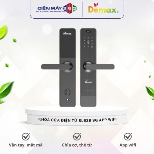 Khoa cua dien tu Demax SL628 SG App Wifi 2