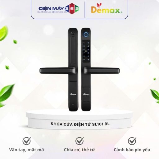 Khoa cua dien tu chong nuoc Demax SL101 BL
