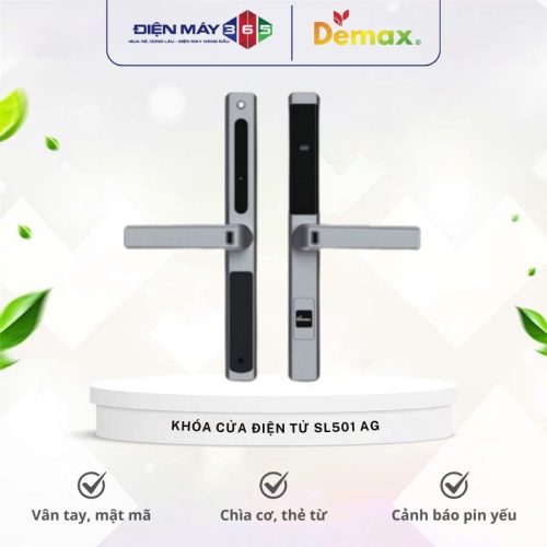Khóa cửa điện tử chống nước Demax SL501 AG
