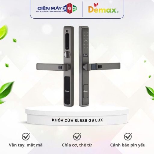 Khoa cua dien tu chong nuoc Demax SL588 GS Lux