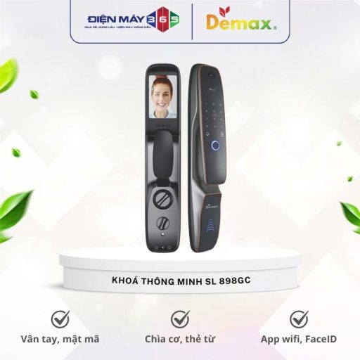 Khoa cua dien tu thong minh DEMAX SL898 GC
