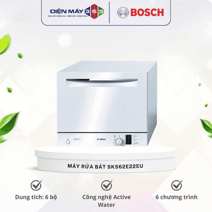 Máy rửa bát Bosch SKS62E22EU 3 Máy rửa bát Bosch SKS62E22EU
