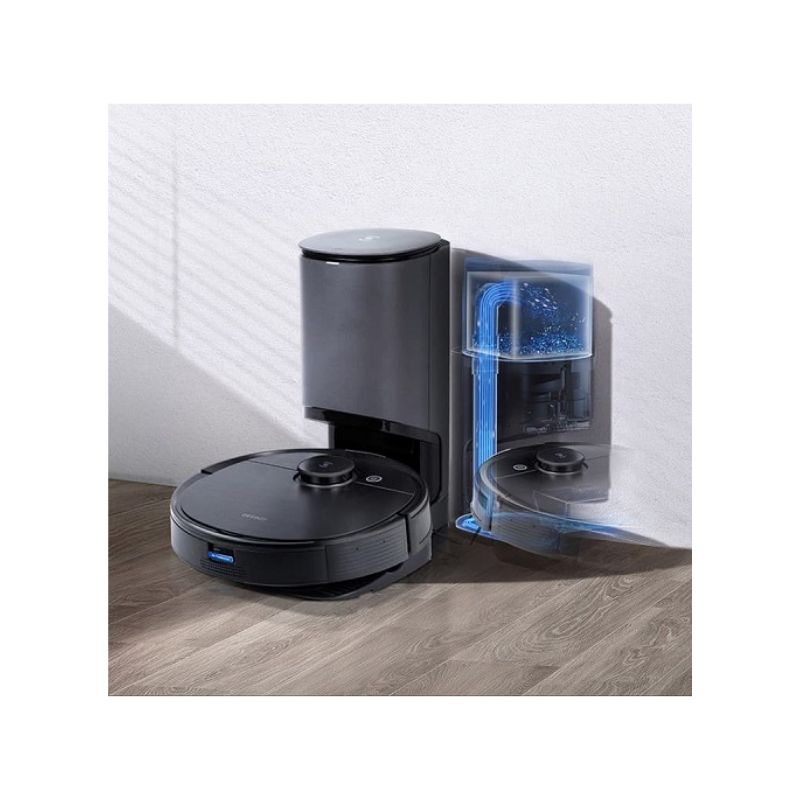 Hình ảnh dock sạc hút rác tự động cho Deebot N8 Pro – Bản Quốc Tế Hình ảnh dock sạc hút rác tự động cho Deebot N8 Pro – Bản Quốc Tế