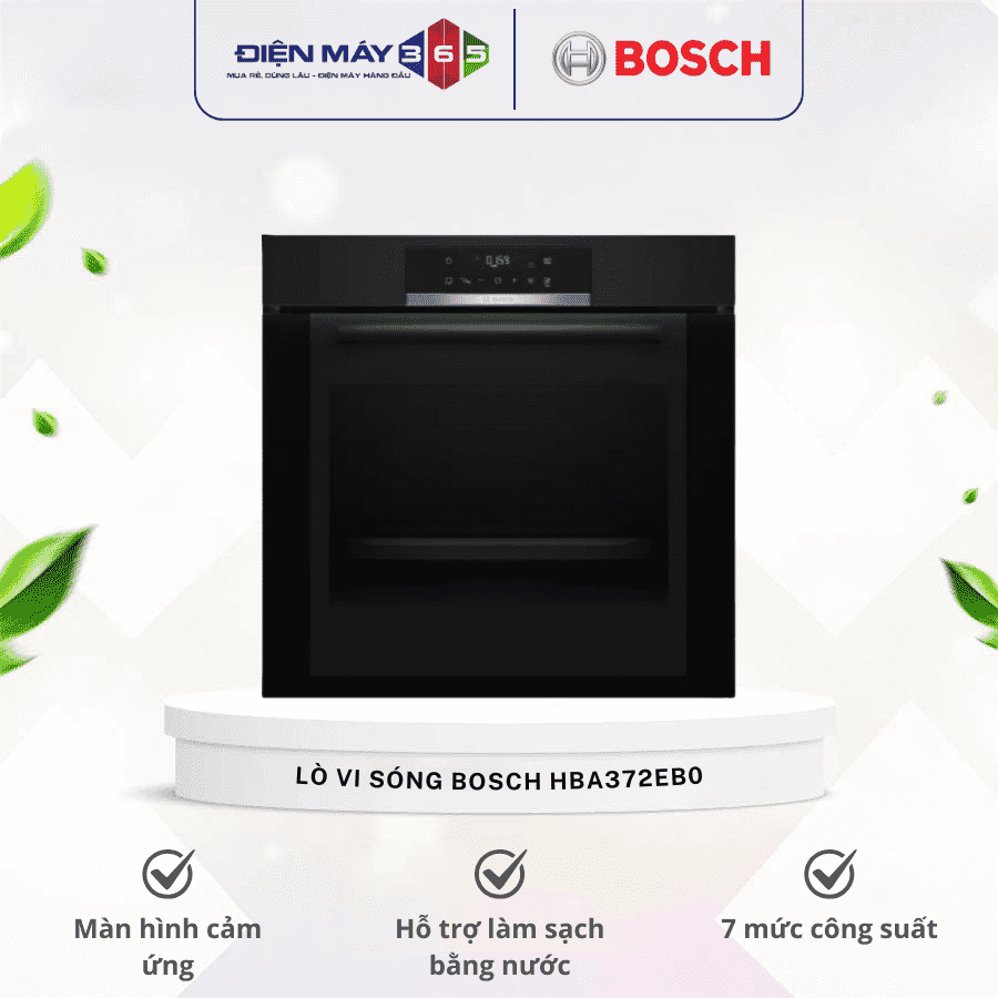 Lò vi sóng Bosch HBA372EB0 lắp âm 3 Lò vi sóng Bosch HBA372EB0 lắp âm