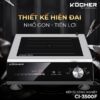 Bếp từ công nghiệp Kocher CI-3500F 2 CI 3500F