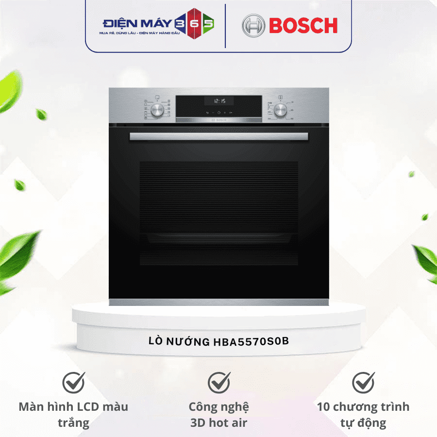 Lò nướng Bosch HBA5570S0B 3 Lò nướng Bosch HBA5570S0B