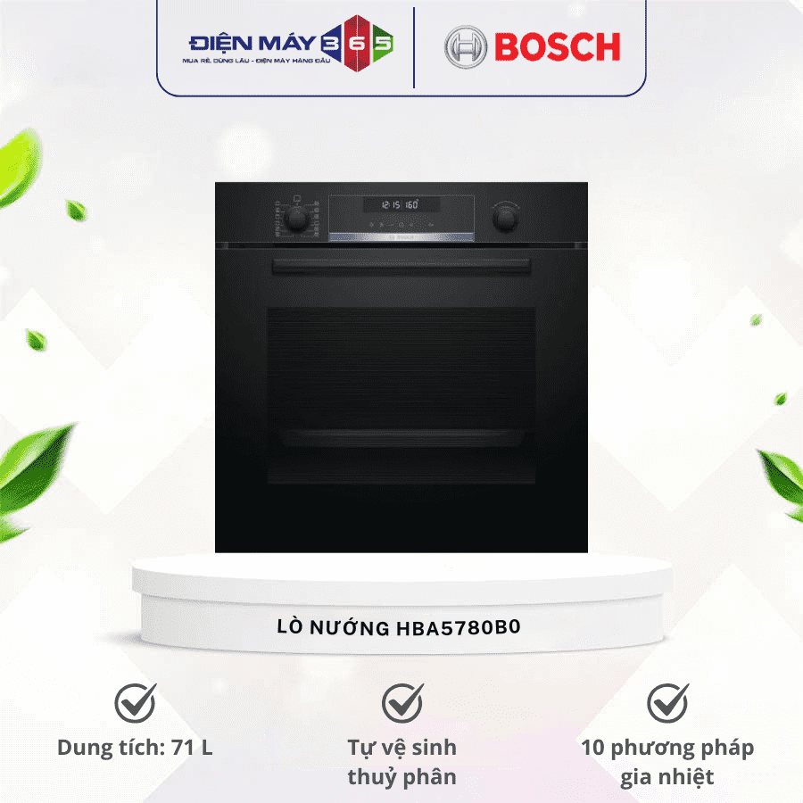 Lò nướng Bosch HBA5780B0 3 Lò nướng Bosch HBA5780B0