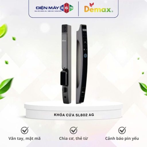 Khoa cua dien tu chong nuoc Demax SL802 AG