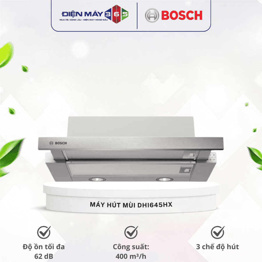 Máy hút mùi Bosch DHI645HX 3 Máy hút mùi Bosch DHI645HX