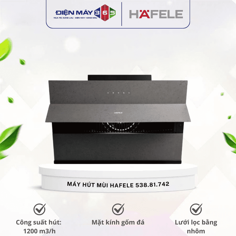 Máy hút mùi Hafele 538.81.742 3 Máy hút mùi Hafele 538.81.742
