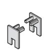 Nắp che cuối cho kính dày 12 mm Hafele 940.43.401 2 940 43 401