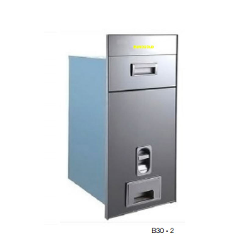 Thùng gạo mặt gương nút nhấn Eurogold GB300S 3 Thùng gạo mặt gương nút nhấn Eurogold GB300S