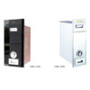 Thùng gạo gương Eurogold C260 màu đen, bạc 2 eurogold c260