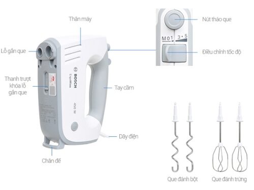 Máy trộn và máy đánh trứng Bosch MFQ36400 13 may tron va danh trung bosch mfq36400 1