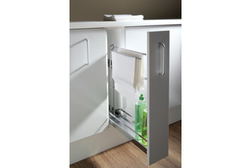 Bộ rổ kéo có thanh treo khăn cho tủ bếp dưới Hafele 545.61.063 3 Bộ rổ kéo có thanh treo khăn cho tủ bếp dưới Hafele 545.61.063