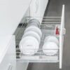 Bộ rổ kéo đựng chén đĩa gắn cánh rộng 900 Verona Hafele 549.03.156 2 phu kien tu bep 549 03 156