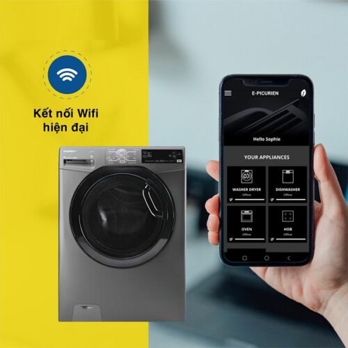 Máy giặt sấy độc lập Rosieres RILSW4117TAHBR-4 7 Chức năng Máy giặt sấy độc lập Rosieres RILSW4117TAHBR-4