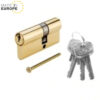 Ruột khóa 2 đầu Hafele 916.00.068, 81mm Đồng thau 2 Ruột khóa 2 đầu Hafele 916.00.068, 81mm Đồng thau