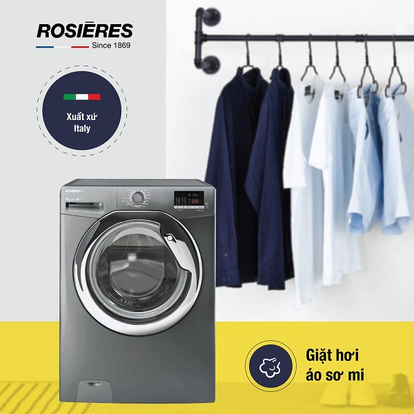 Máy giặt Rosieres 11kg RILS121132DCR-04 5 Máy giặt Rosieres 11kg RILS121132DCR-04 - Ảnh 3