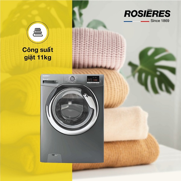 Máy giặt Rosieres 11kg RILS121132DCR-04 11 Máy giặt Rosieres 11kg RILS121132DCR-04 - Ảnh 9
