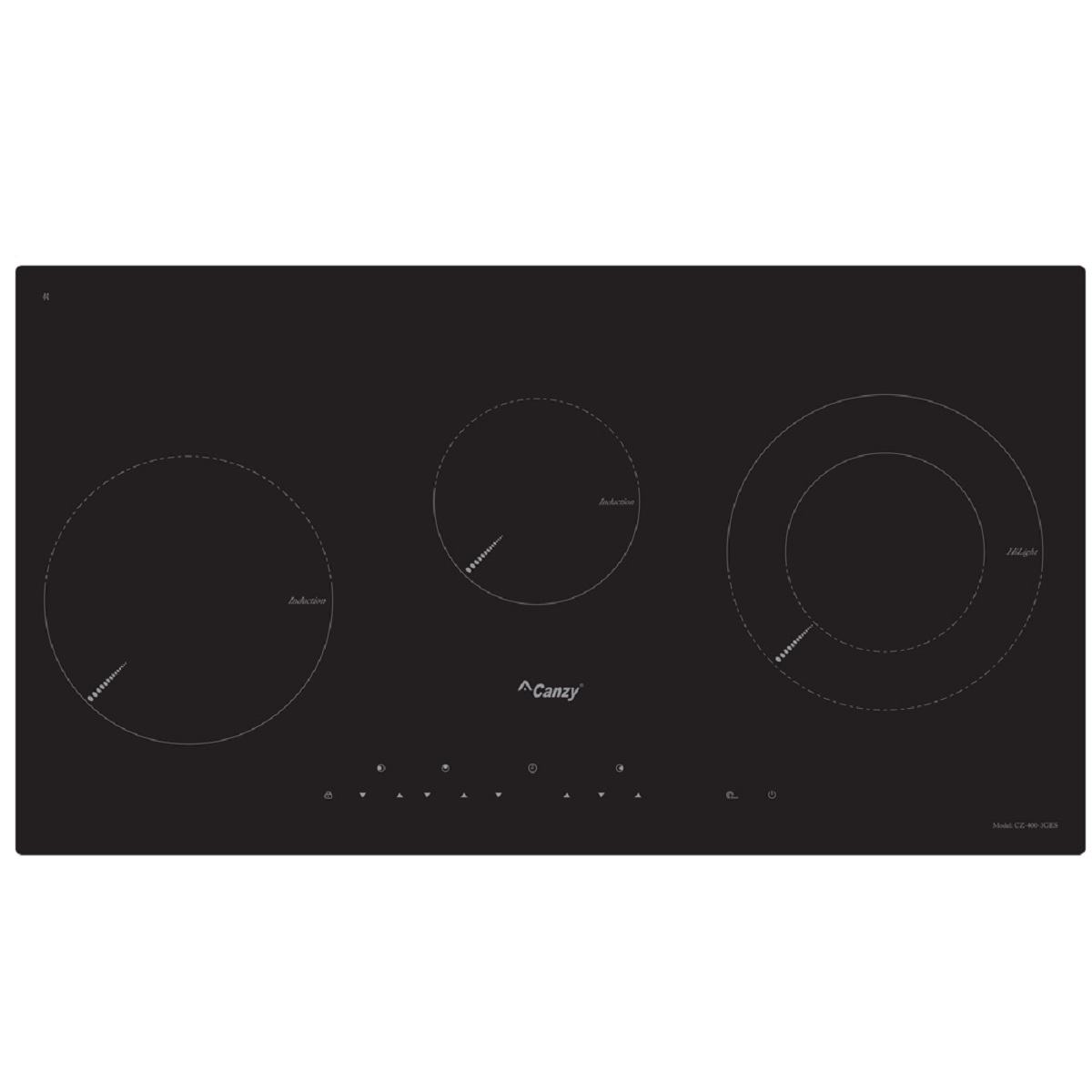 Bếp điện từ Canzy CZ 400-3GES 3 Bếp điện từ Canzy CZ 400-3GES