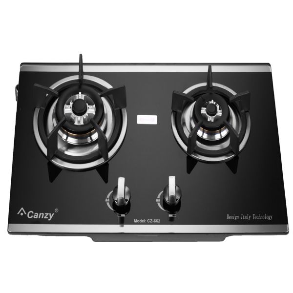 Bếp ga âm Canzy CZ 662 3 Bếp ga âm Canzy CZ 662