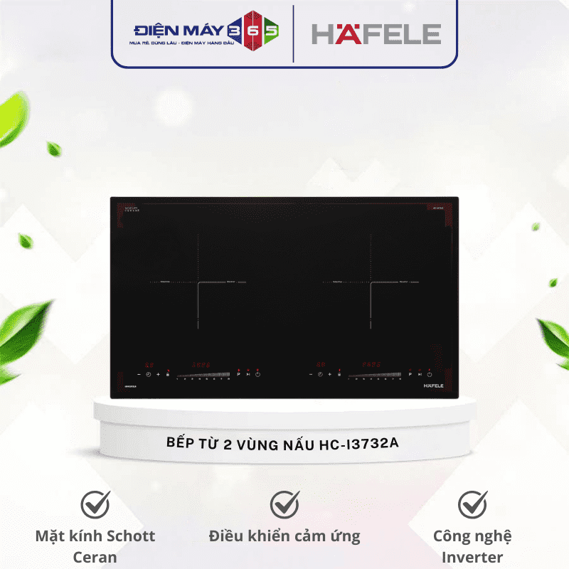 Bếp từ đôi Hafele HC-I3732A 536.61.736 3 Bếp từ đôi Hafele HC-I3732A 536.61.736