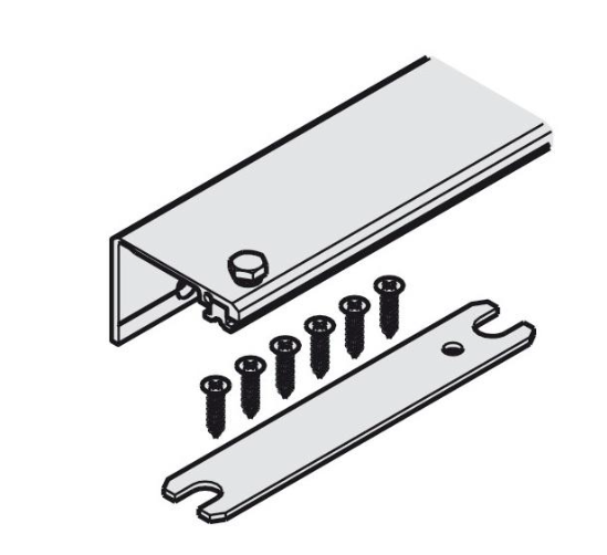 Thanh kết nối cho 1 bên cánh 650mm Hafele 408.30.243 3 Thanh kết nối cho 1 bên cánh 650mm Hafele 408.30.243