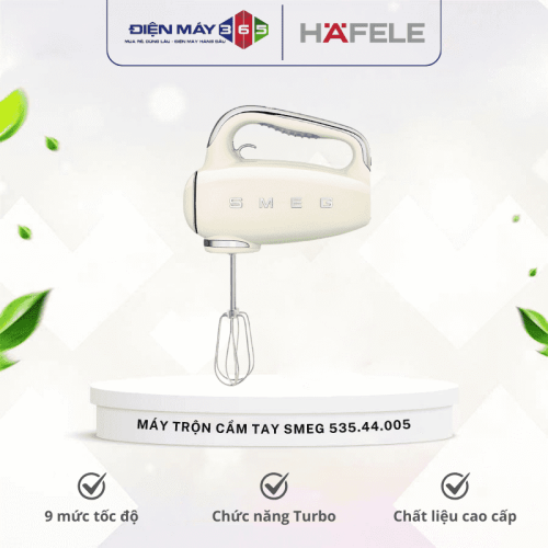 Máy trộn cầm tay Smeg màu kem HMF01CREU 535.44.005