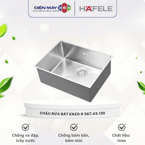 Chậu rửa bát HAFELE ENZO R 567.43.130