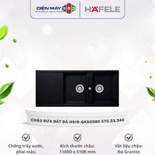 Chậu rửa bát đá Hafele HS19-GKD2S80 570.33.340 4 570 optimized.33.340