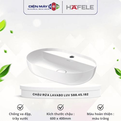 Chậu rửa Lavabo Luv 600 Duravit 588.45.182