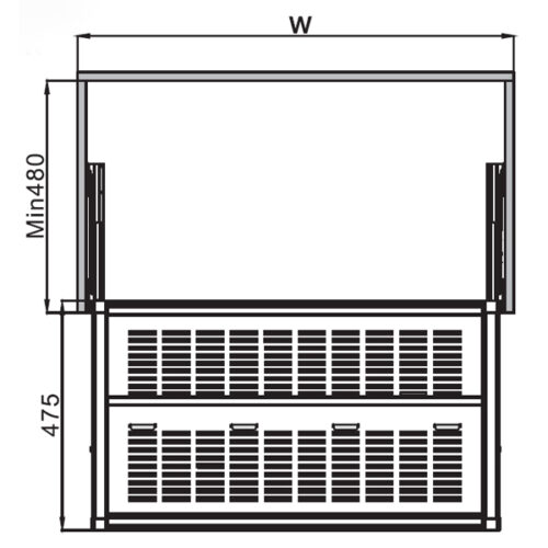 Kệ để giày bằng kim loại 600mm Hafele 807.95.161 5 Kệ Để Giày Bằng Kim Loại 600mm Hafele 807.95.161
