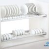 Kệ bát đĩa cố định khung nhôm Euronox EUA-80 2 Euronox EUA 80.304