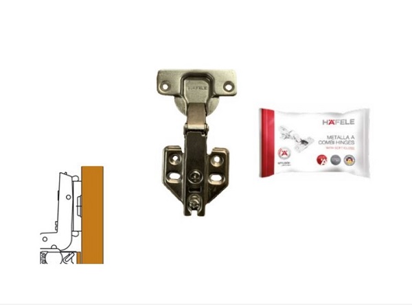 Bản lề lọt lòng Metalla A DIY 110º Hafele 493.03.025 3 Bản lề lọt lòng Metalla A DIY 110º Hafele 493.03.025