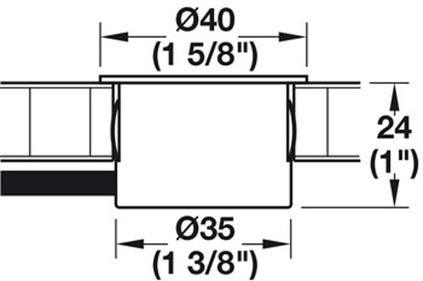 Bộ chuyển nguồn 12V sang 5V 833.73.751 4 Kích thước của Bộ chuyển nguồn 12V sang 5V 833.73.751