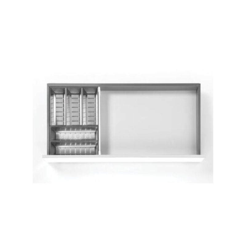 Bộ khay chia ngăn kéo bằng inox Hafele 552.52.390 3 Bộ khay chia ngăn kéo bằng inox Hafele 552.52.390