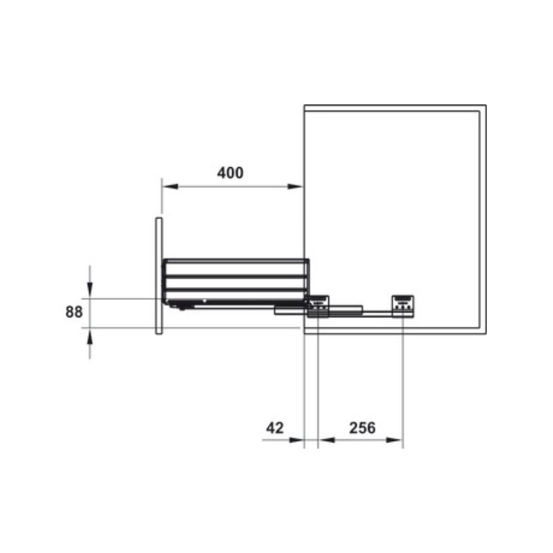 Bộ rổ bát đĩa Hafele Cappella 549.08.447 7 Bộ rổ bát đĩa Hafele Cappella 549.08.447