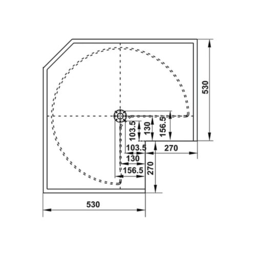 Bộ rổ góc xoay 270 độ Hafele Mezzo 548.37.011 9 Bộ rổ góc xoay 270 độ Hafele Mezzo 548.37.011