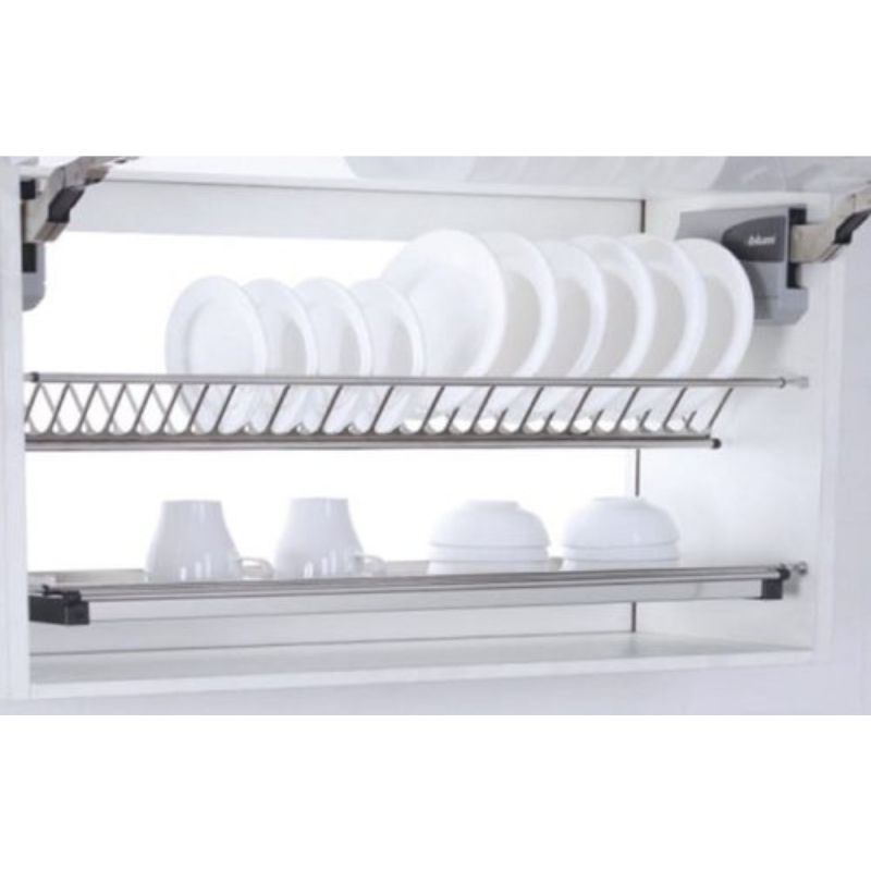 Giá bát đĩa cố định dạng chữ V Inox 201 Eurogold EUV8570 3 Giá bát đĩa cố định dạng chữ V Inox 201 Eurogold EU01070