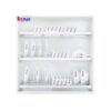Giá bát cố định 3 tầng cao cấp, Inox mờ Kit Plus DK12B VIP.80 1 Giá bát cố định 3 tầng cao cấp, Inox mờ Kit Plus DK12B VIP.80