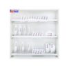 Giá bát cố định 3 tầng cao cấp, Inox mờ Kit Plus DK12B VIP.90 2 Giá bát cố định 3 tầng cao cấp, Inox mờ Kit Plus DK12B VIP.90