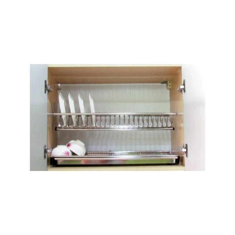 Giá bát đĩa 2 tầng tủ trên dạng V inox Faster FS RS900S 3 Giá bát đĩa 2 tầng tủ trên dạng V inox Faster RS900S