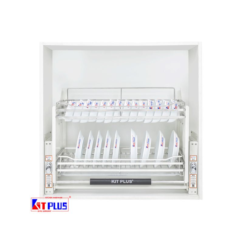 Giá bát đĩa nâng hạ Kit Plus GIKA.PL90 3 Giá bát đĩa nâng hạ Kit Plus GIKA.PL90