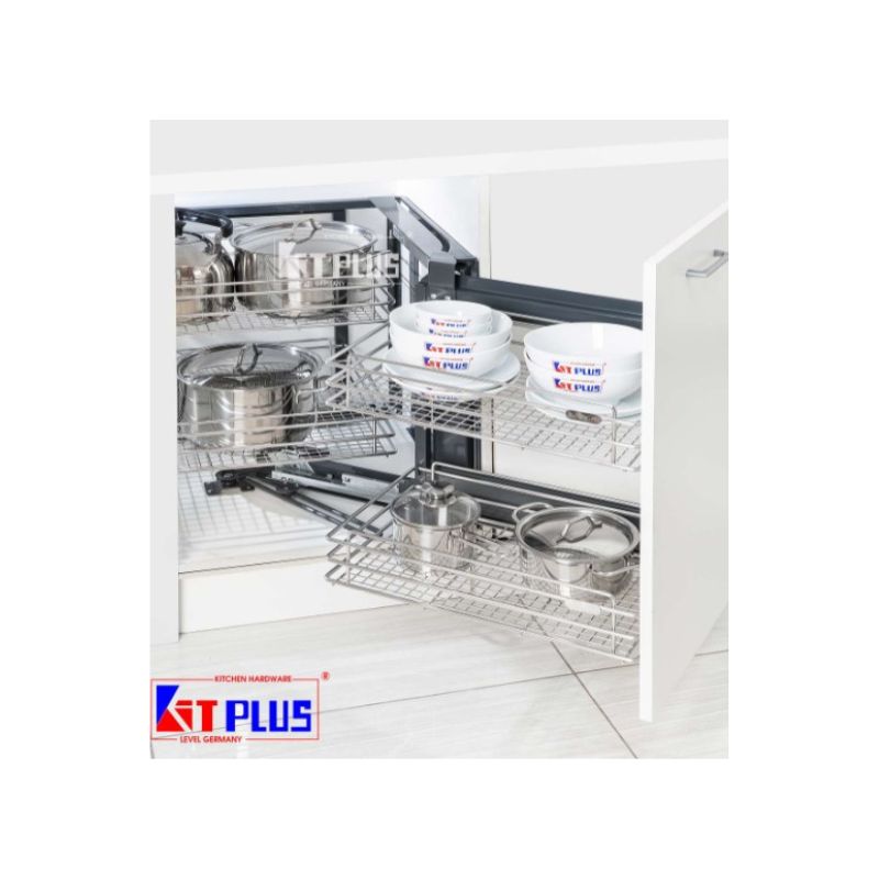 Giá liên hoàn Inox nan tròn Kit Plus DK.16B VIP-R 3 Giá liên hoàn Inox nan tròn Kit Plus DK.16B VIP-R