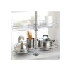 Mâm xoay inox nan tròn 180° Eurogold EP180A 1 Mâm xoay inox nan tròn 180° Eurogold EP180A