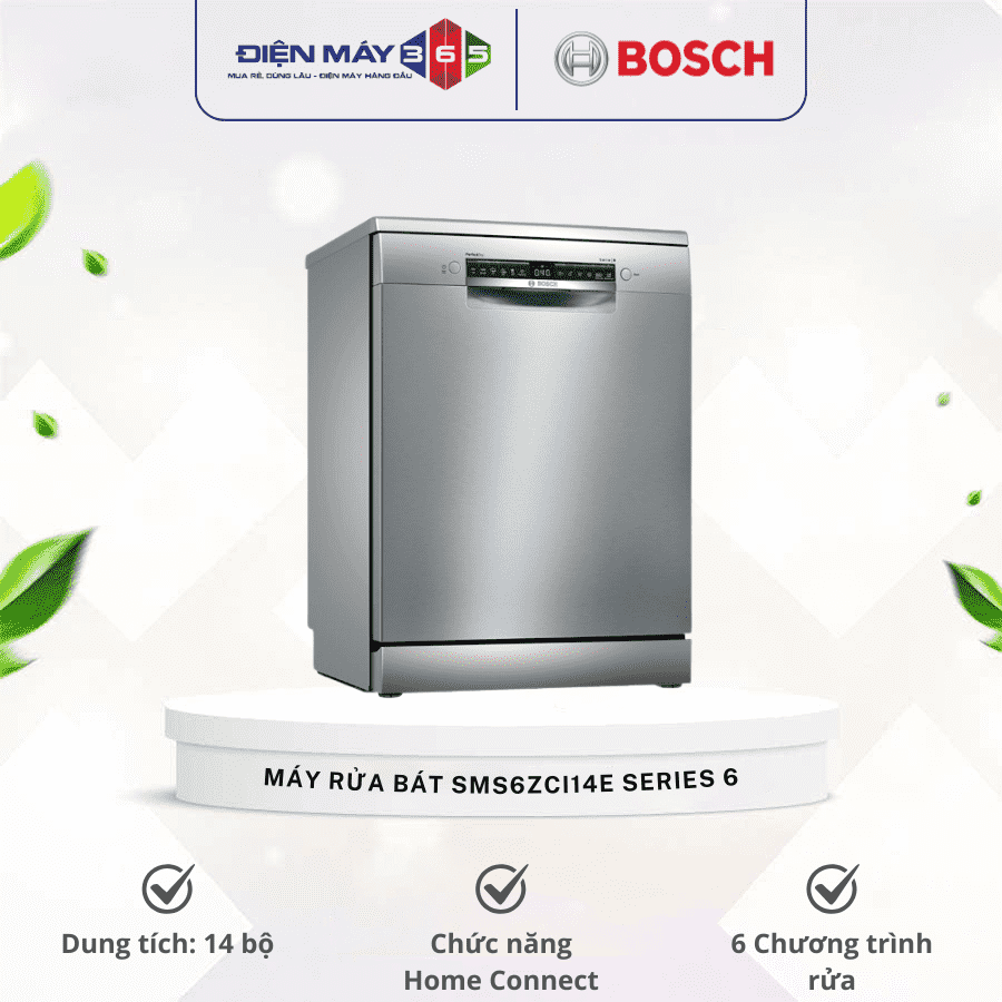 Máy rửa bát độc lập Bosch SMS6ZCI14E series 6 3 Máy rửa bát độc lập Bosch SMS6ZCI14E series 6